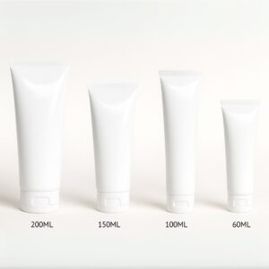 cosmetic tubes with flip cap – 60ml, 100ml, 150ml & 200ml | skincare & lotion packaging