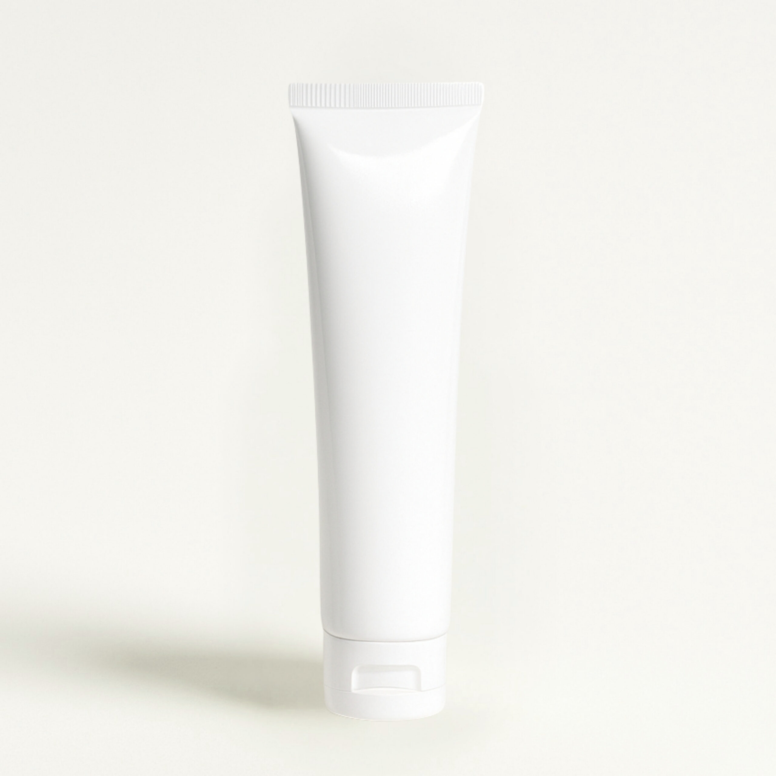 100ml plastic tube with flip cap | cosmetic & skincare packaging for creams, lotions & gels