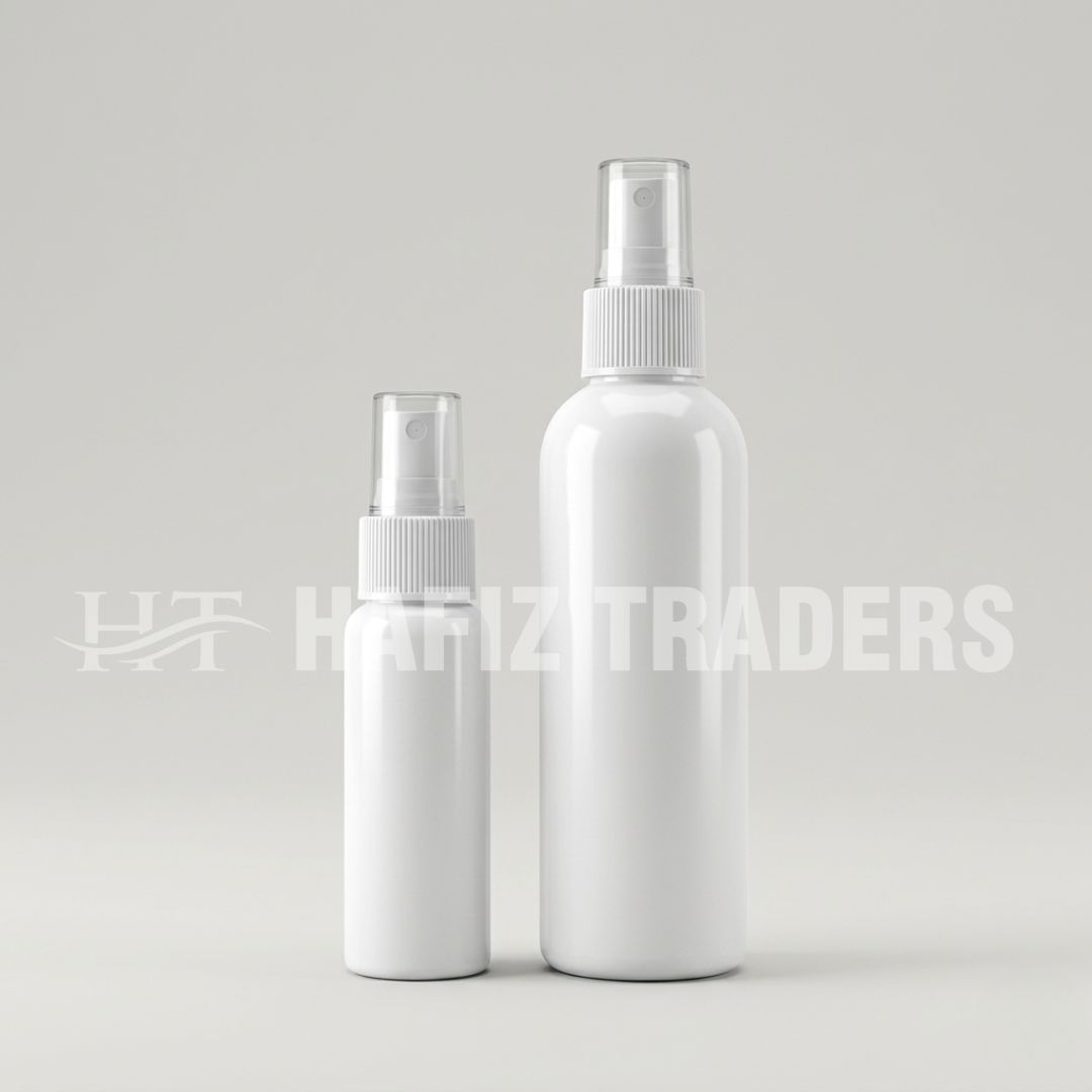 Oil shampoo and Lotion bottle with sapry pump