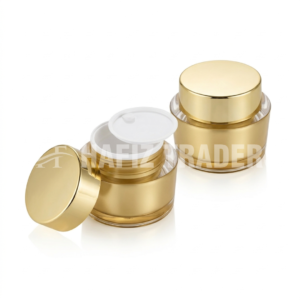 Cosmetic Double Layer Cream Bottle Plastic Skin Care Bottle