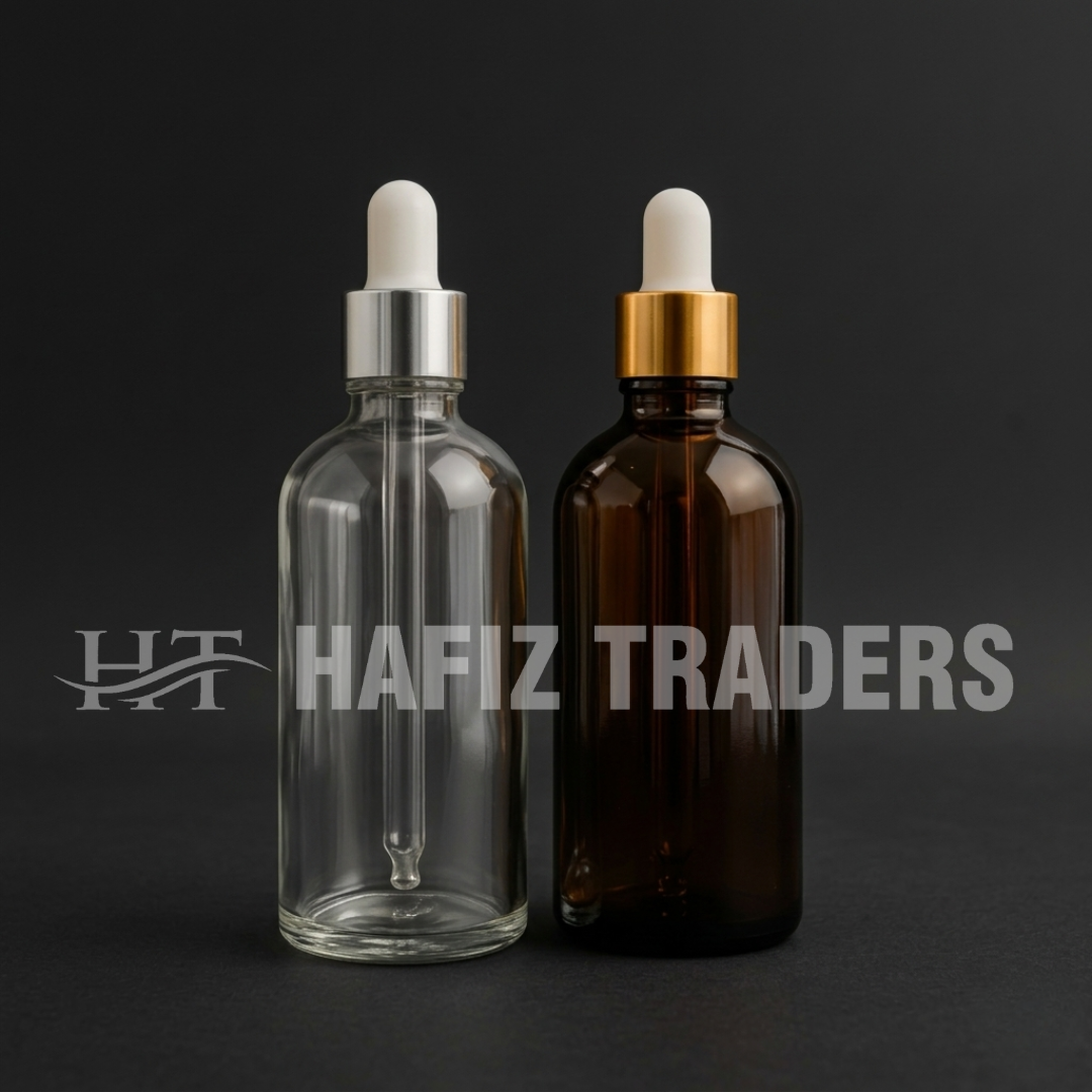 Empty Serum bottles with dropper 100ml