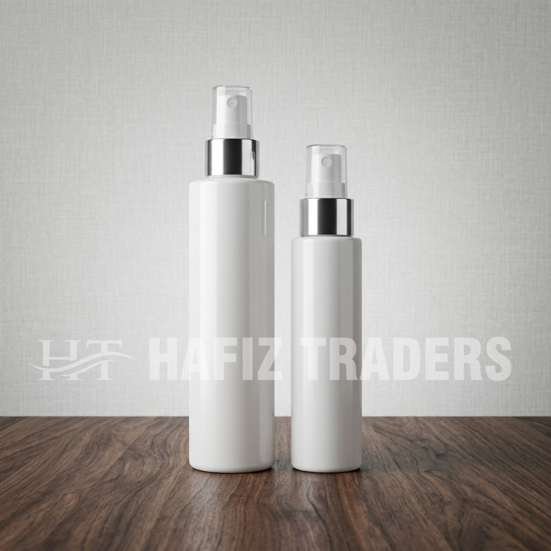 Oil shampoo and Lotion bottle with sapry pump