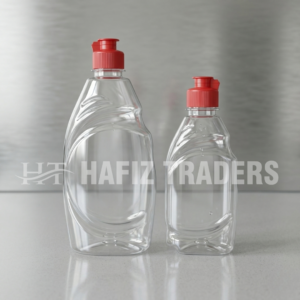 Empty dish wash liquid bottle