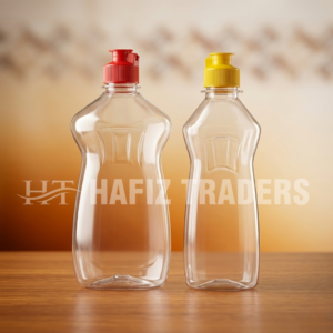 Empty dish wash liquid bottle