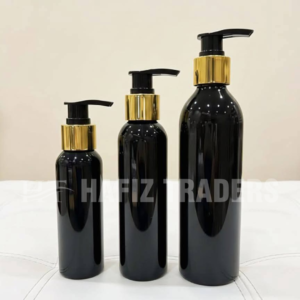 Round Shoulder Bottle Plastic Bottle with Lotion Pump Pet Bottle