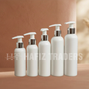 White Empty Plastic Pump Bottles