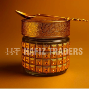 Zafran and Majoon jar imported With Spoon
