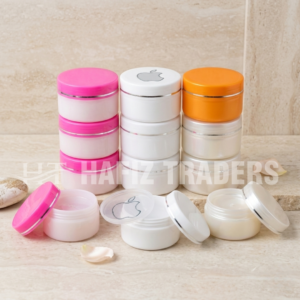 Empty Plastic Cream Jar 1