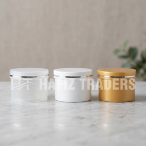 Empty Plastic Cream Jar 3