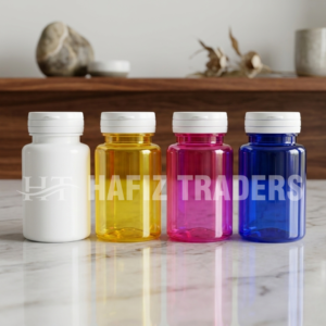 Empty Bottles for Packaging with Caps